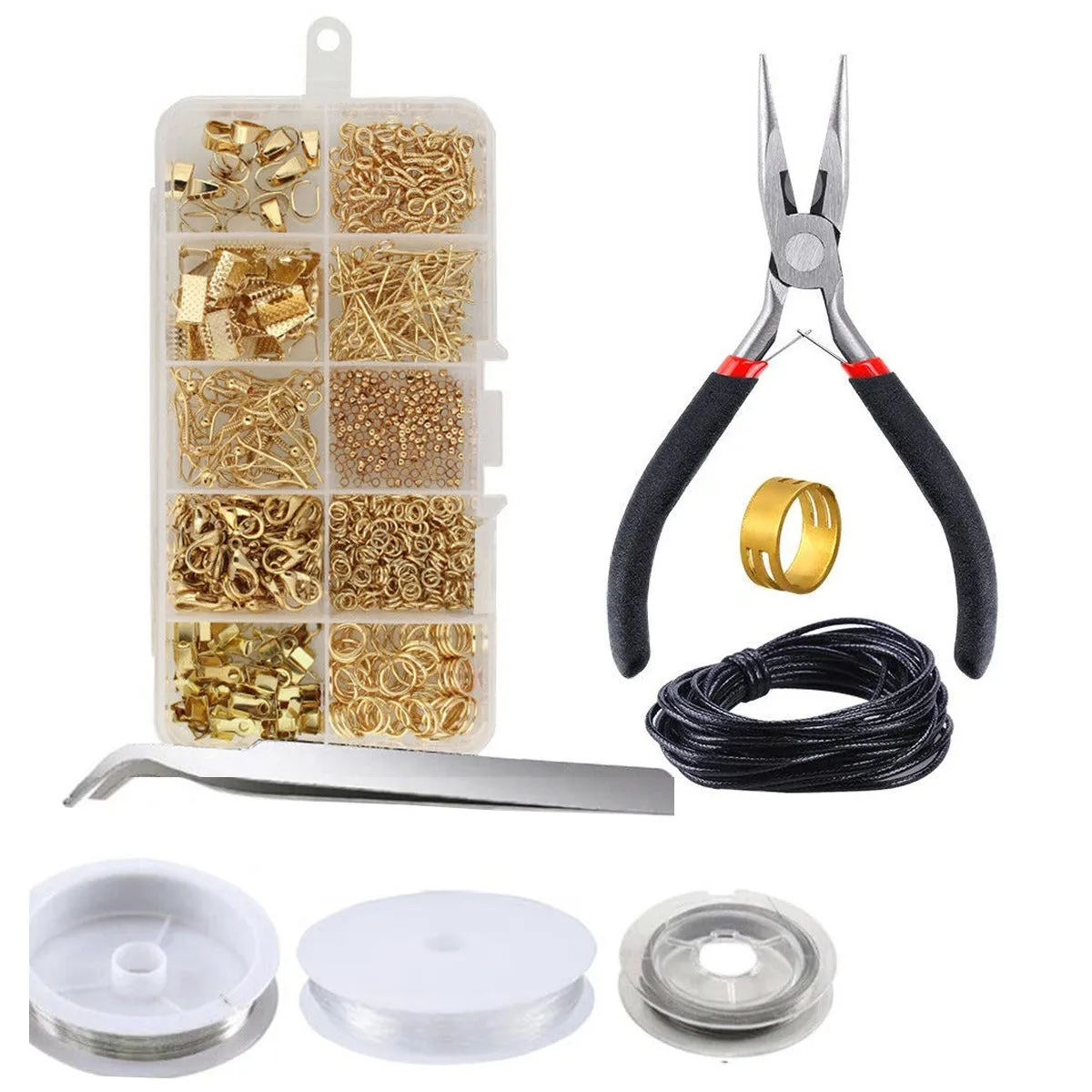 10 Grid Jewelry Accessories Home Craft Kit