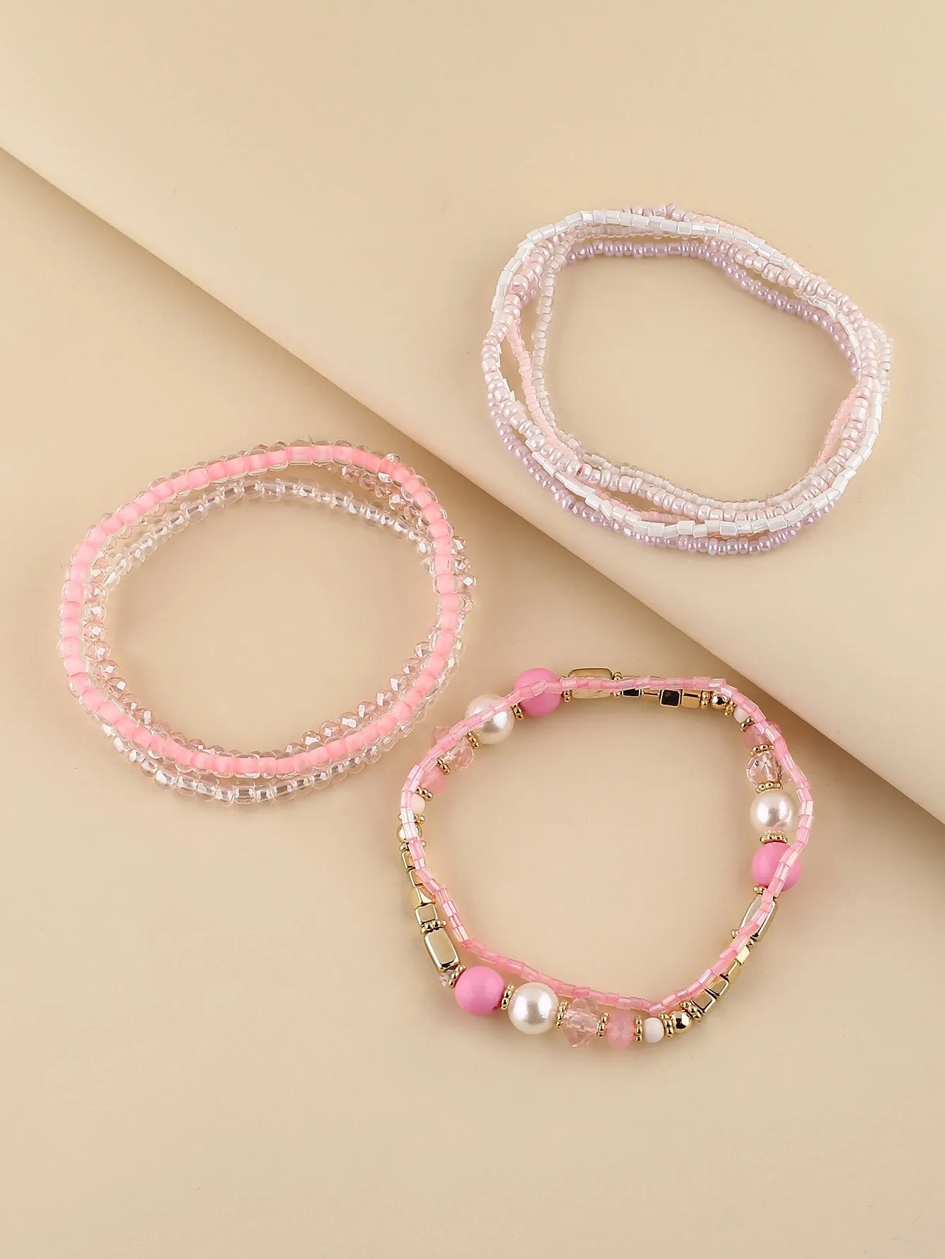 10pcs Beaded Bracelet