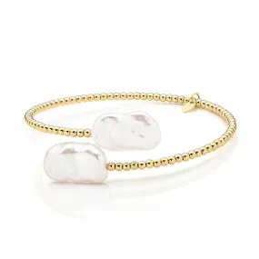 14K Yellow Gold Harper Bangle