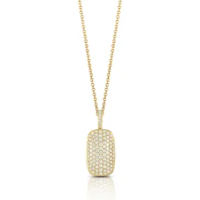 18k Diamond Pave Pendant