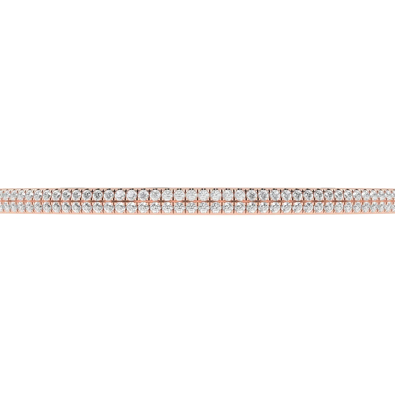 2-Row Signature Diamond Bangle