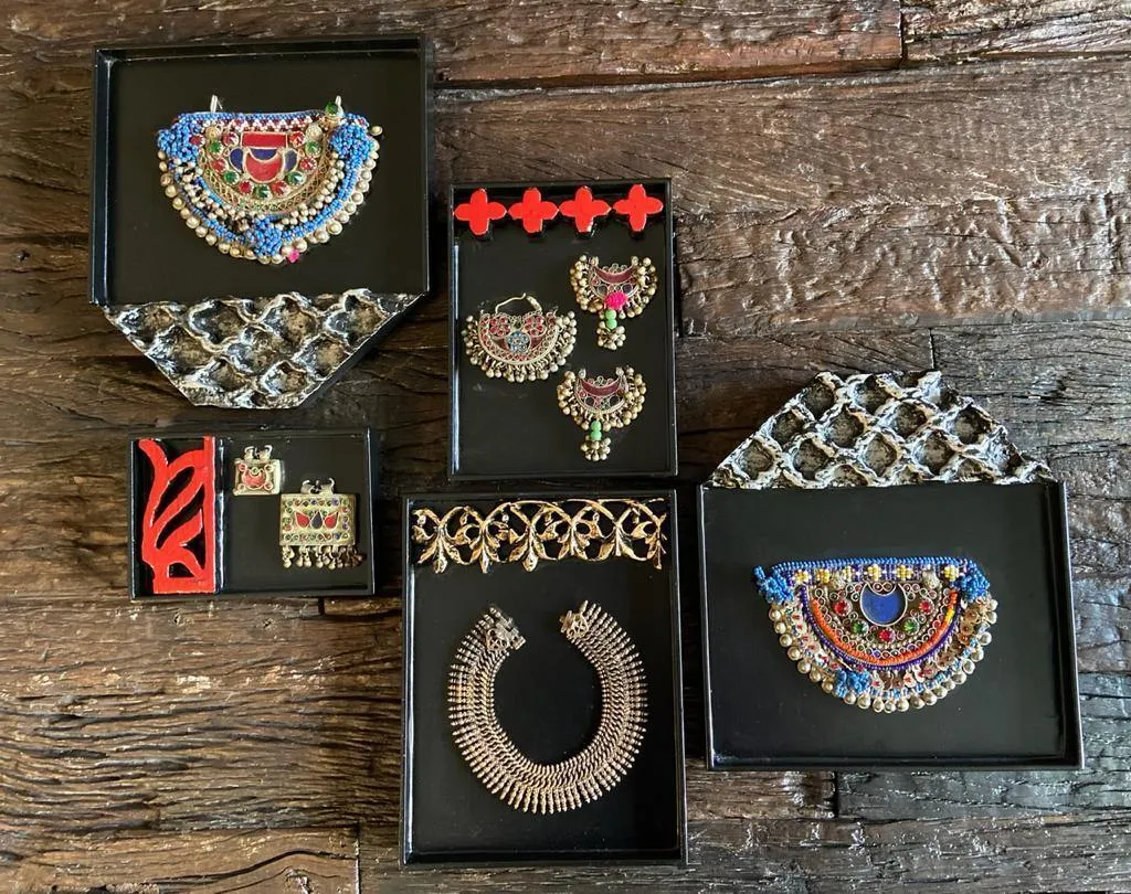 Abhushan 3- Antique framed jewelry