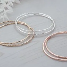 ABUNDANCE BANGLE BRACELET SET ( 3 COLORS)