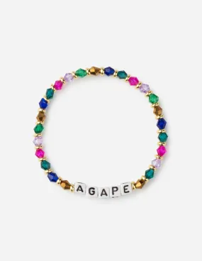 Agape Letter Bracelet