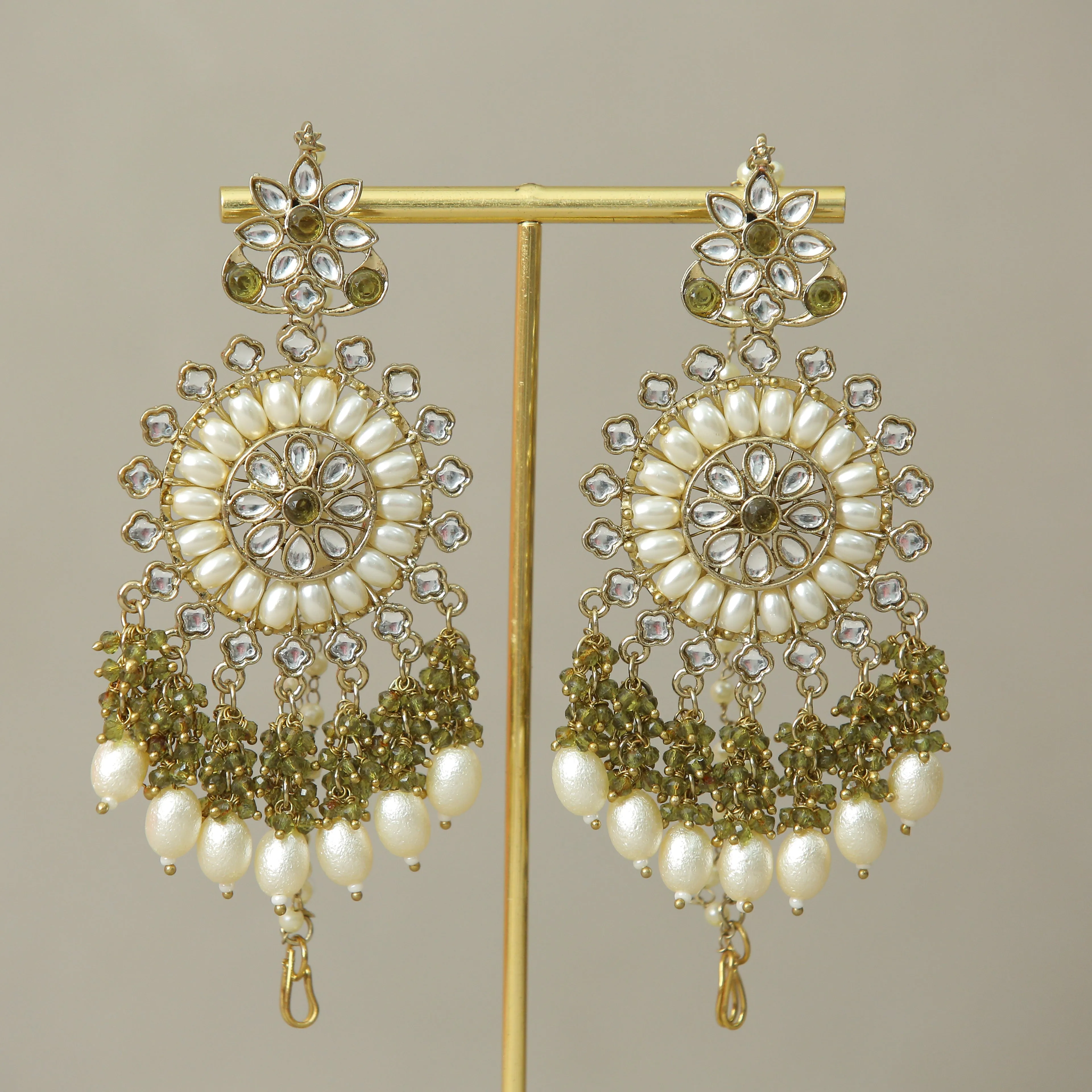 Ahana Kundan Earrings