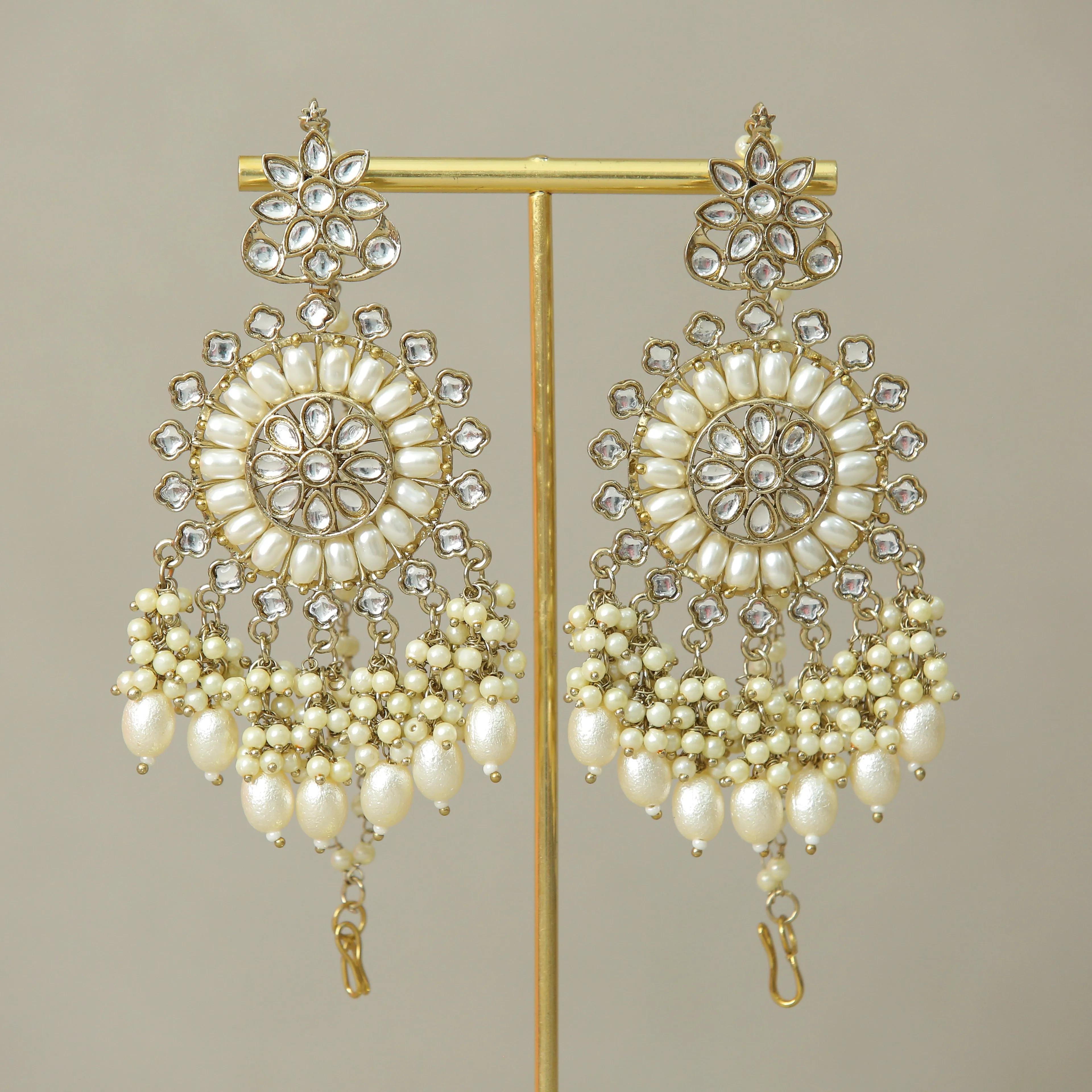 Ahana Kundan Earrings