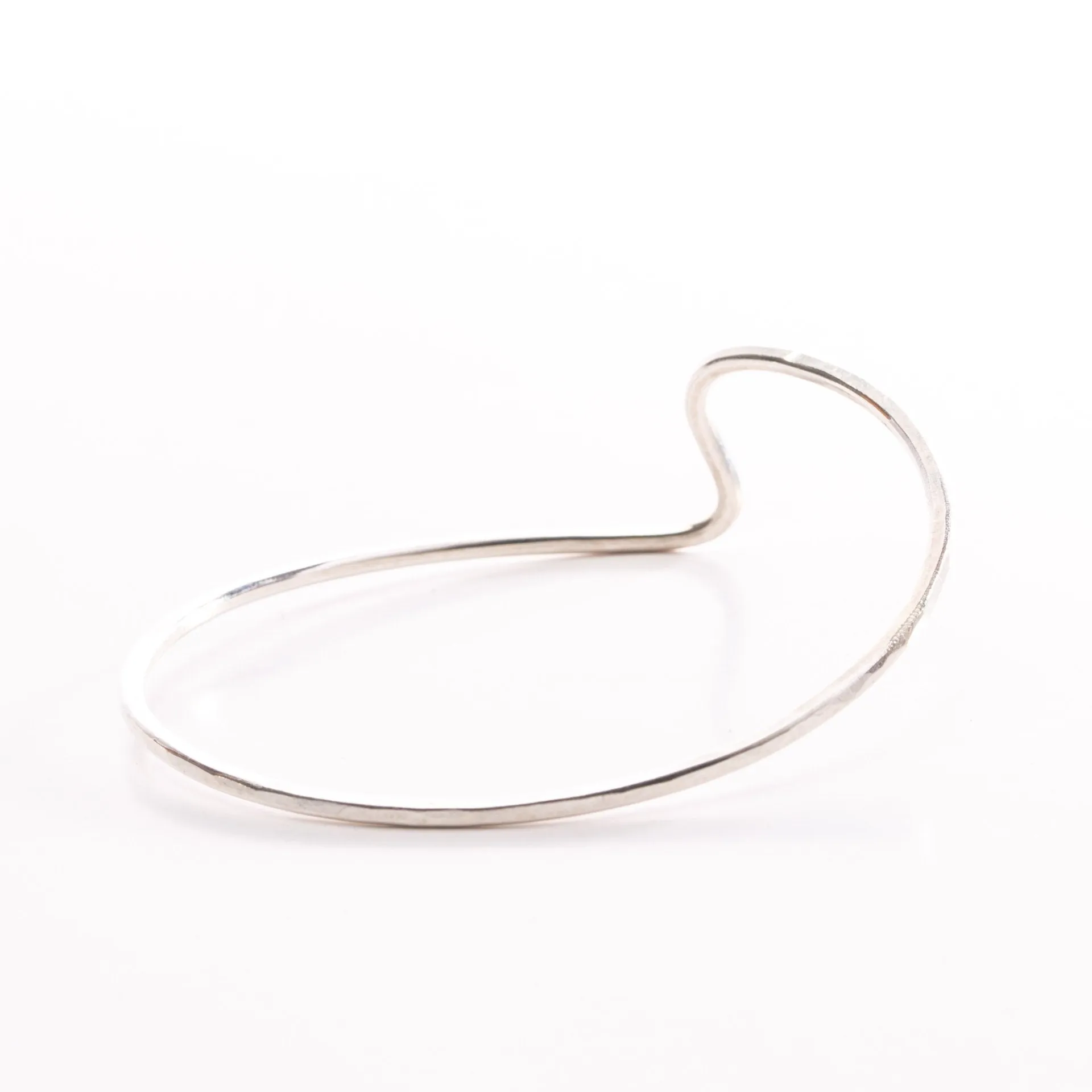 Amanda Moran Designs Hammered Sterling Bangle