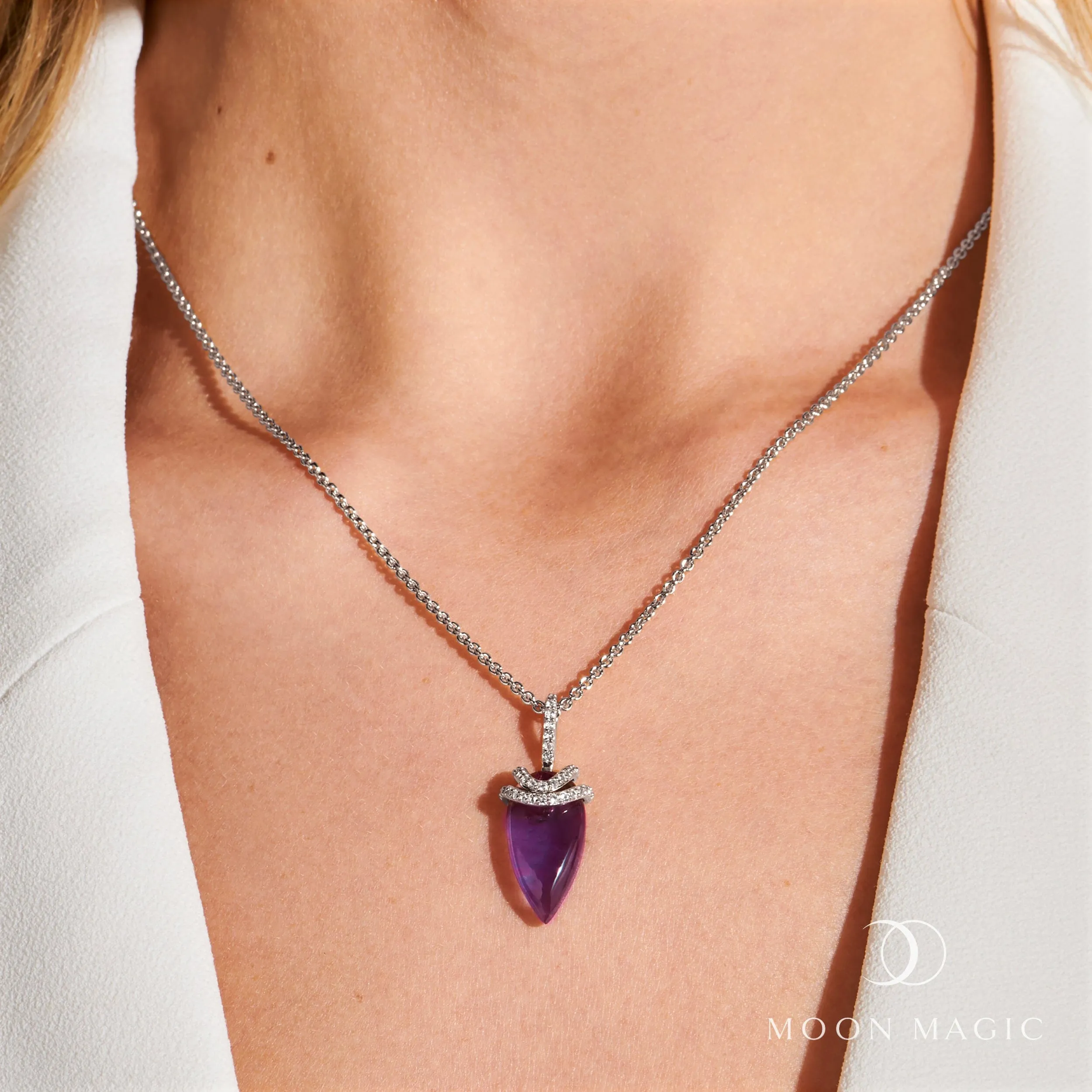 Amethyst Necklace - Goddess