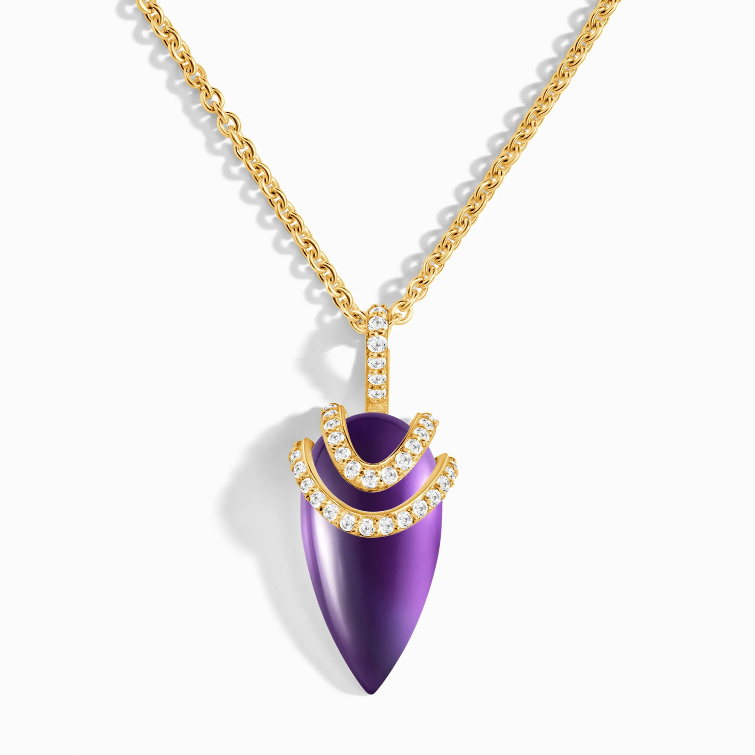 Amethyst Necklace - Goddess