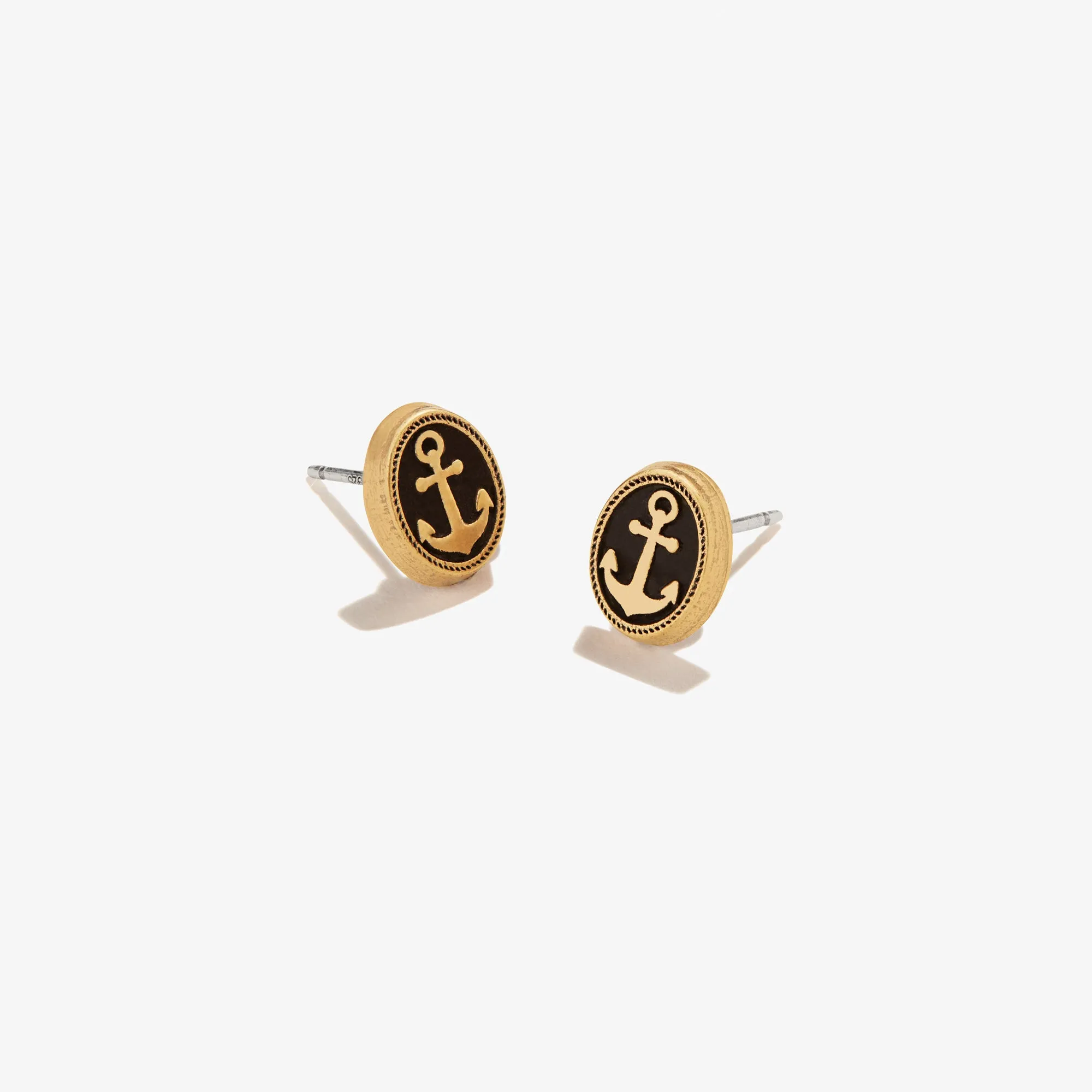 Anchor Stud Earrings