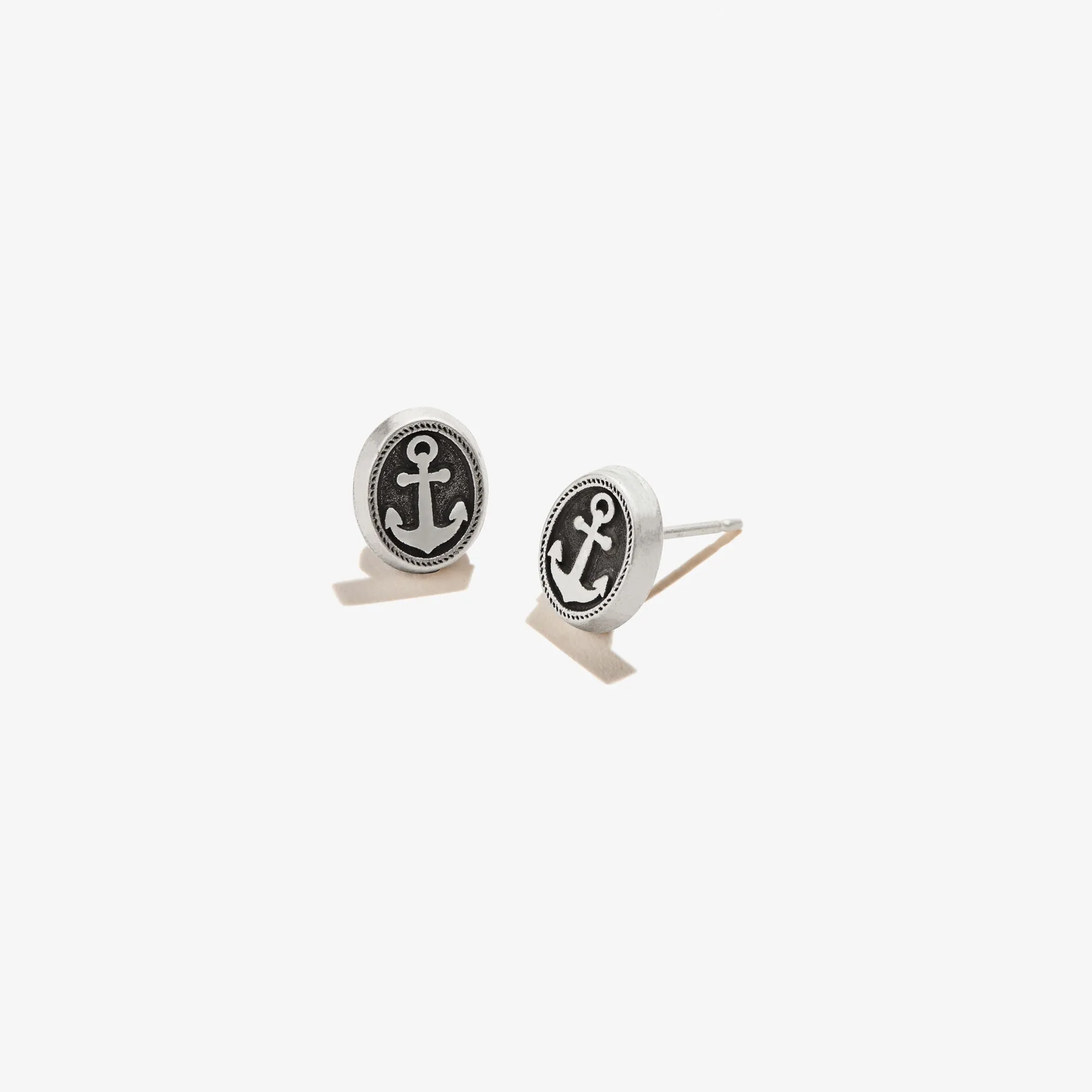 Anchor Stud Earrings