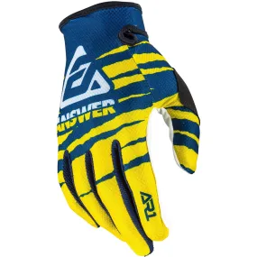 Answer Racing Pro Glow Youth Off-Road Gloves (Refurbished)