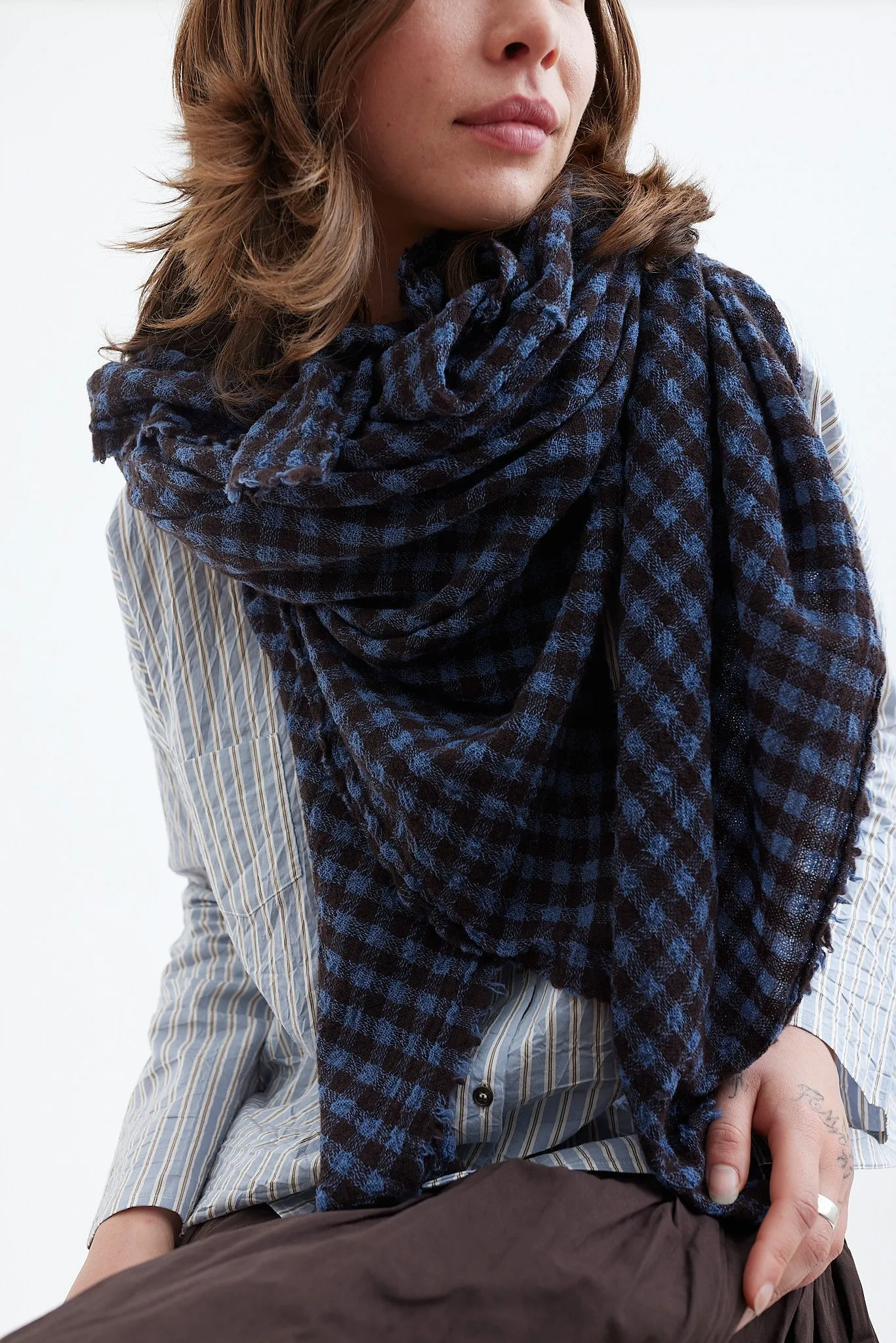 Apuntob - Virgin Wool Scarf - P1823/TS761