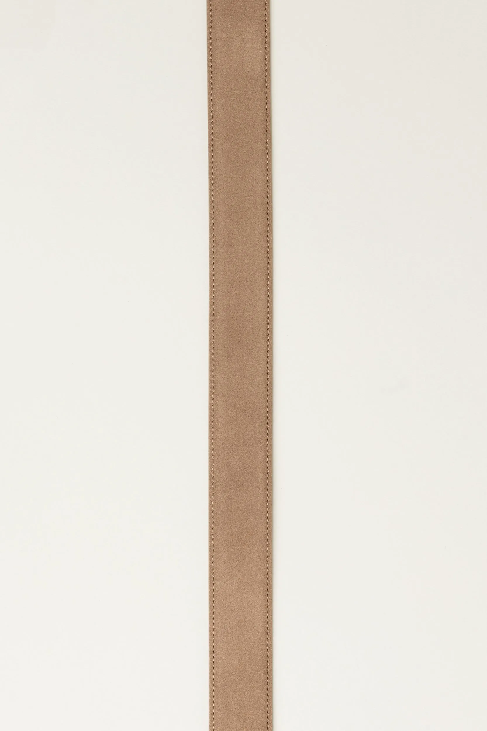 Beige Suede Belt