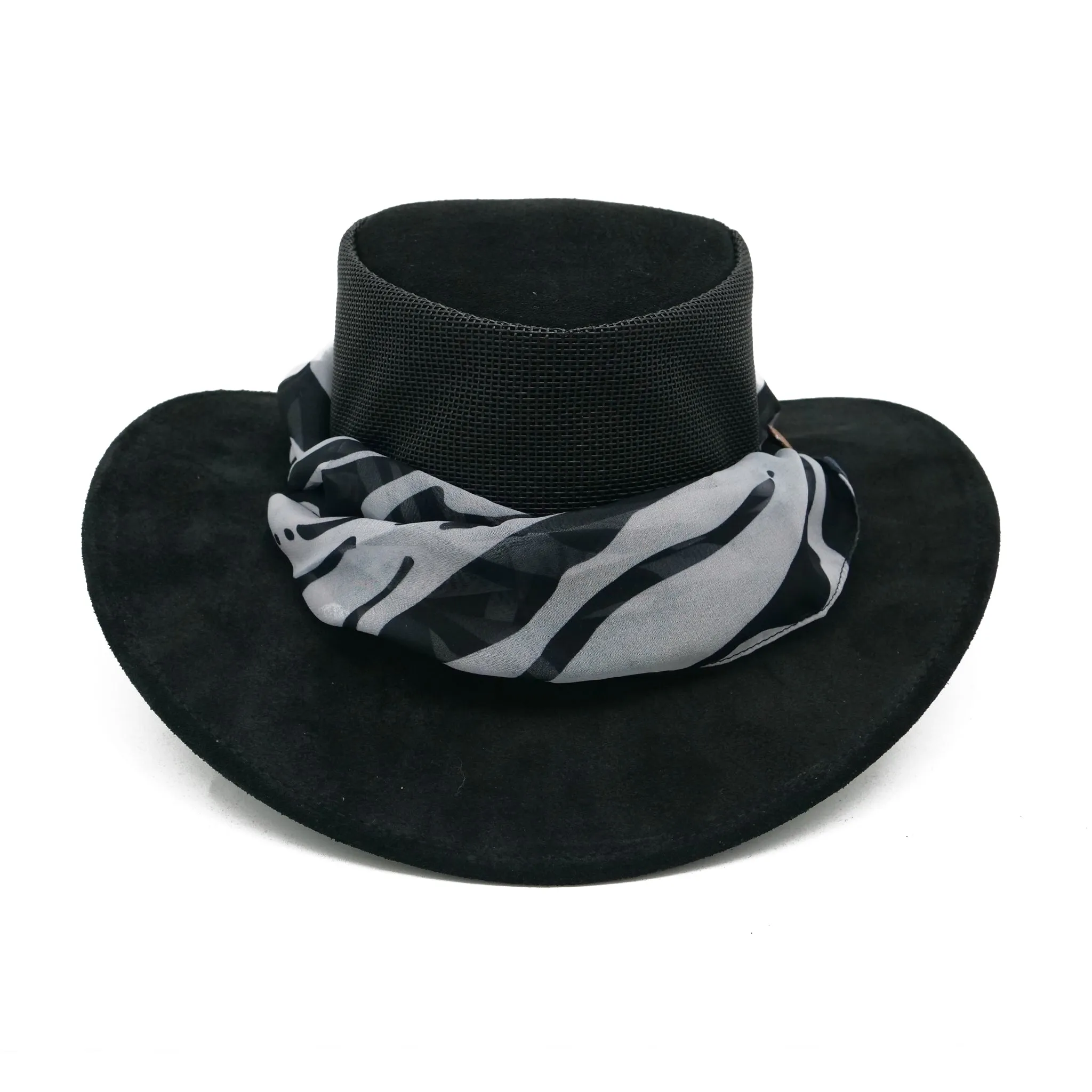 Bendigo Breeze Hat Zebra Scarf