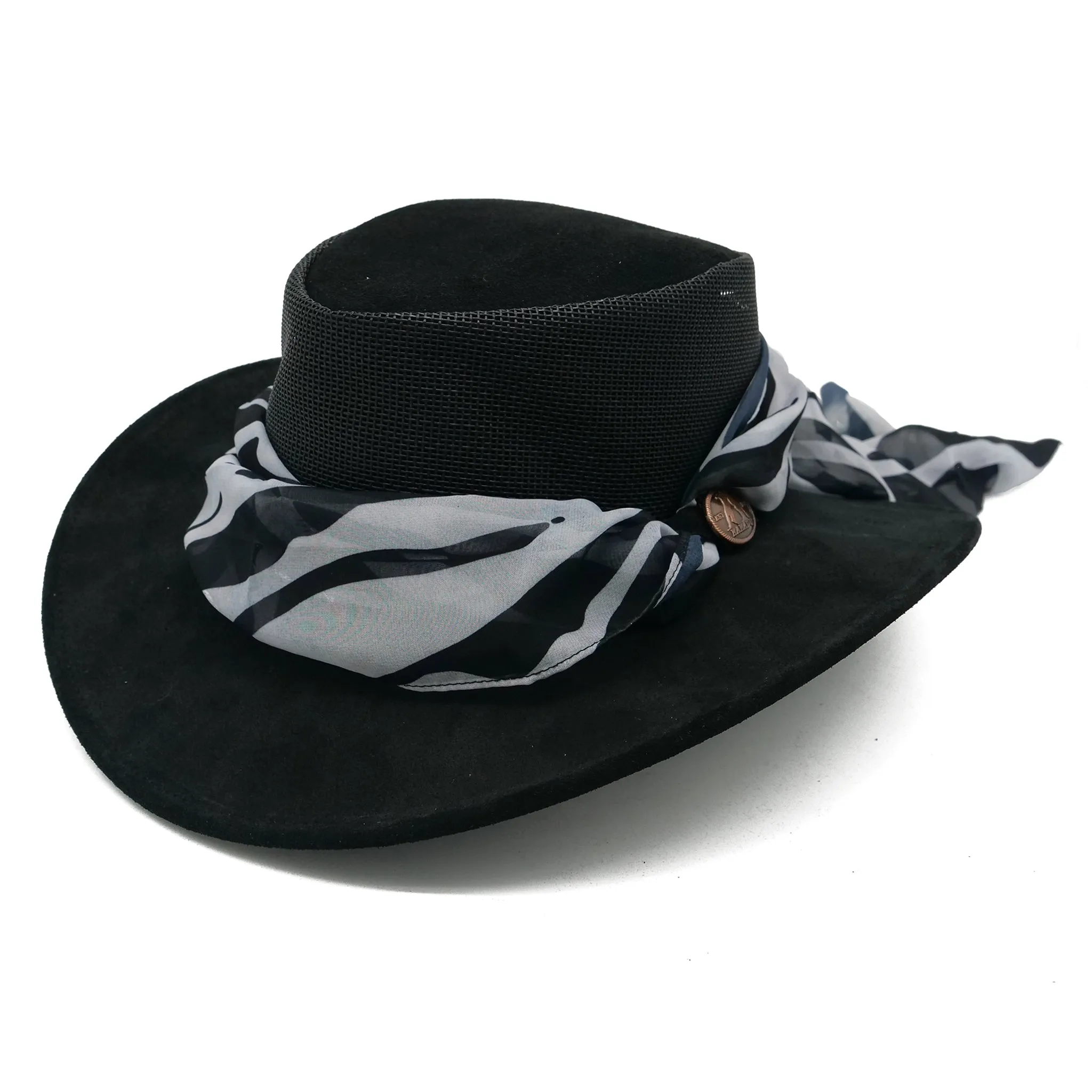 Bendigo Breeze Hat Zebra Scarf