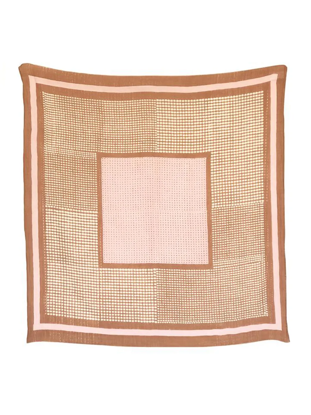 Block Shop Scarf Bernadette Burnt Sienna