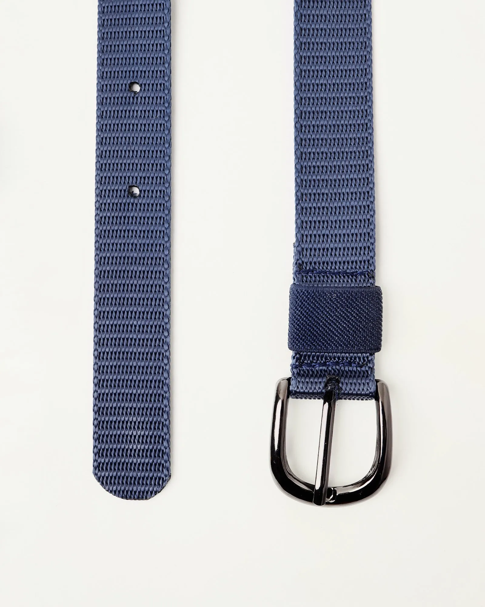 Blue Canvas Belt