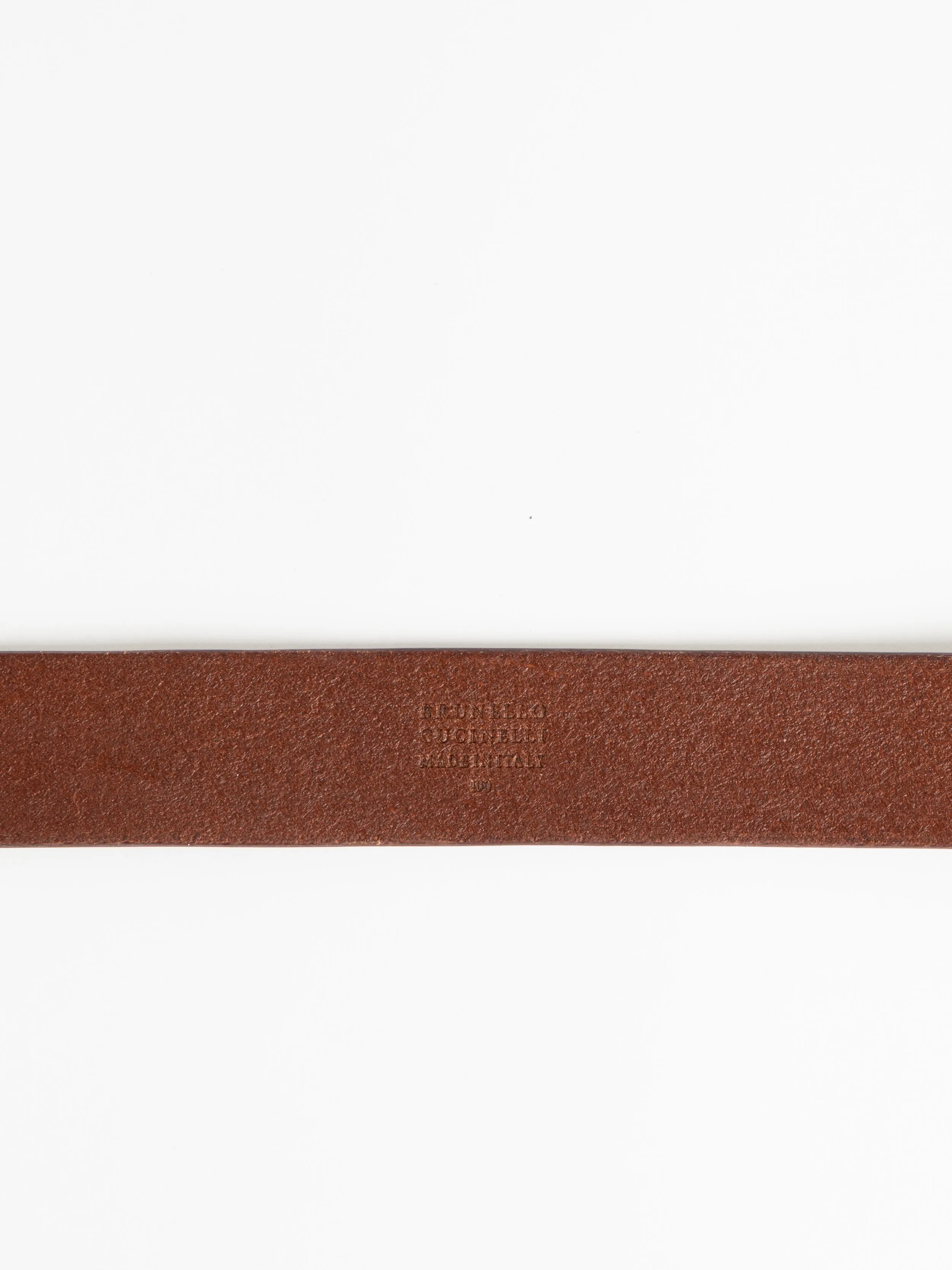 Brown Calfskin Belt