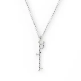 capsaicin necklace | silver