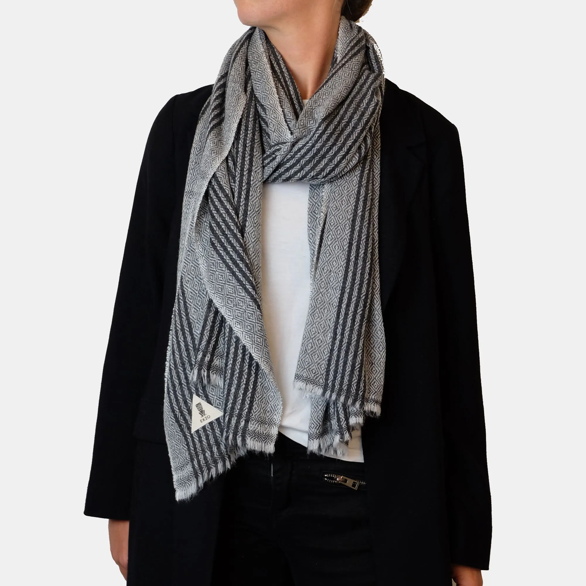 Cashmere Scarf - Eye Liner