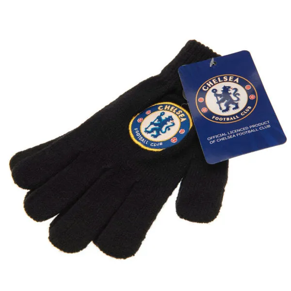 Chelsea FC Knitted Gloves - Junior