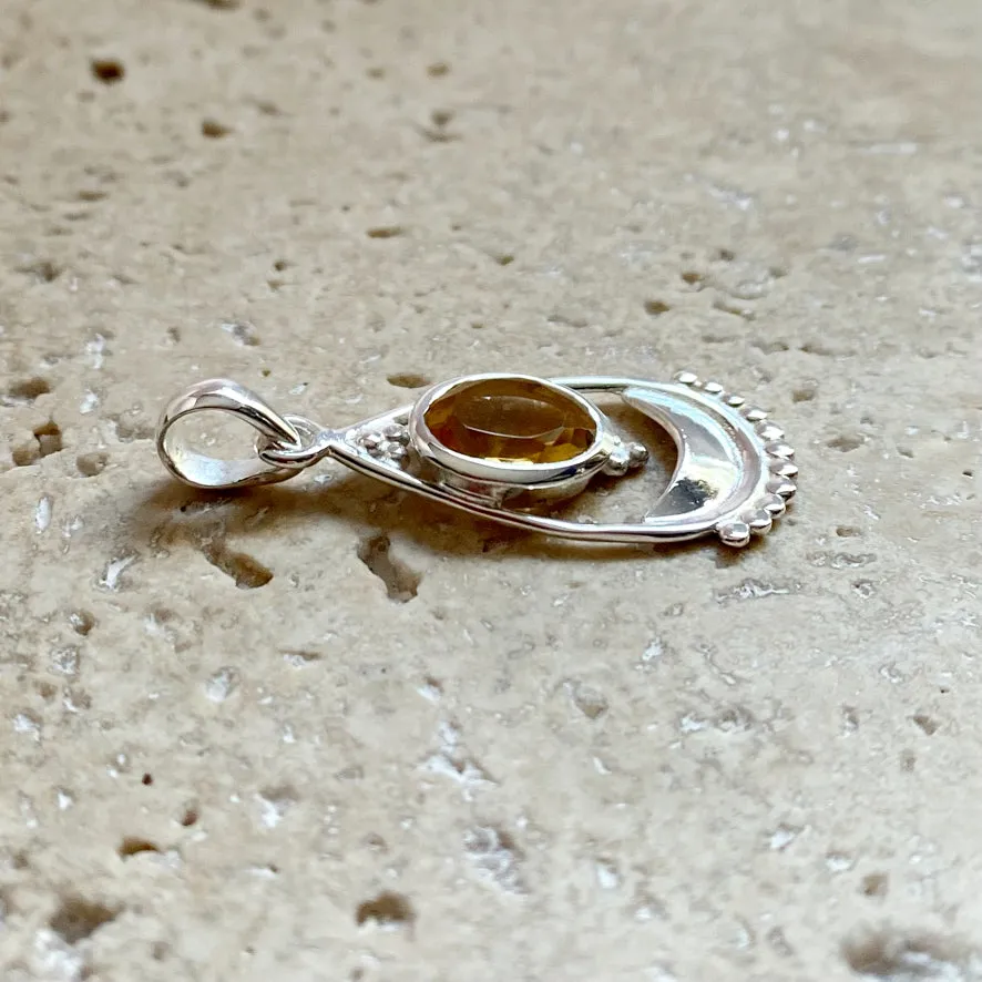 Citrine Pendant - Niki