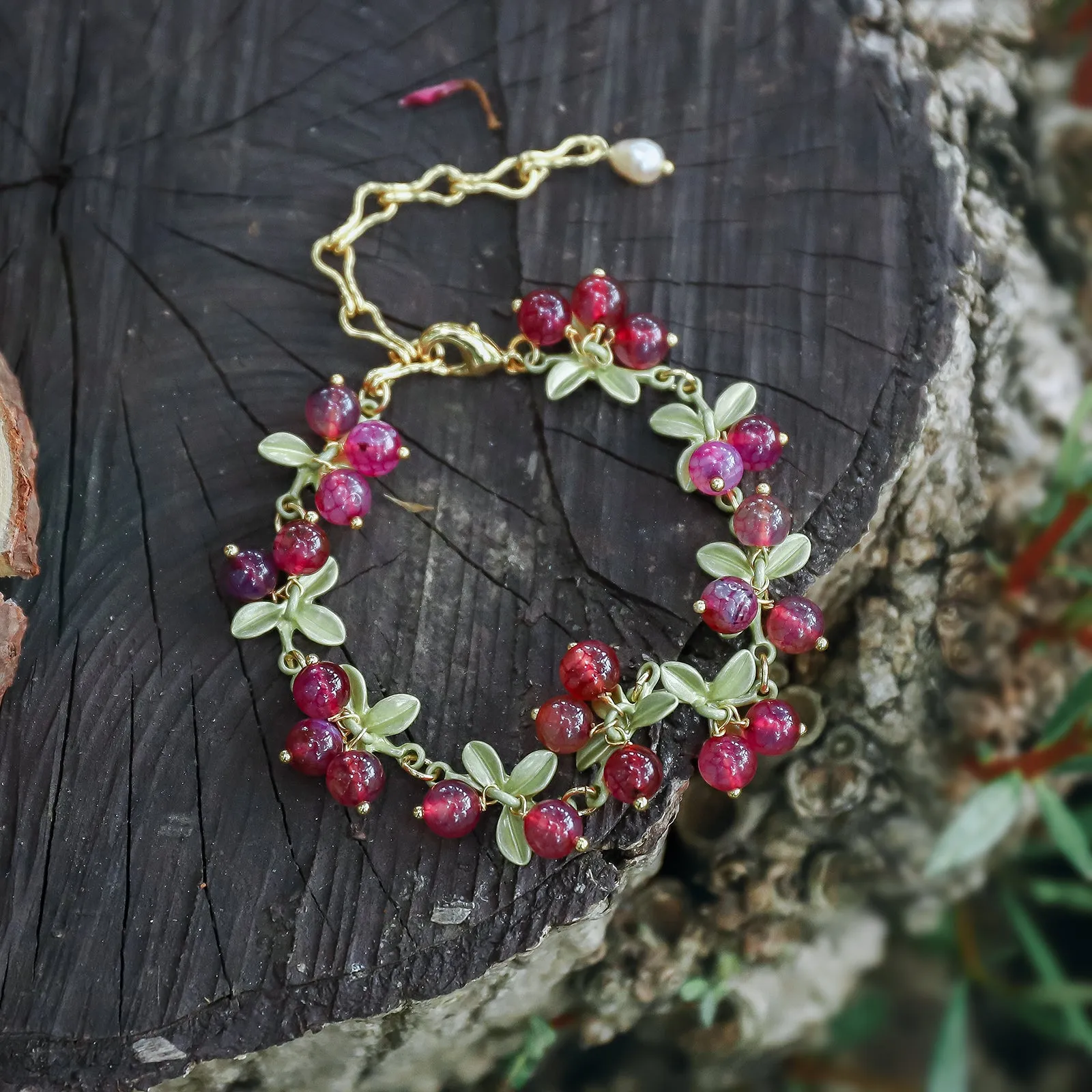 Cranberry Bracelet