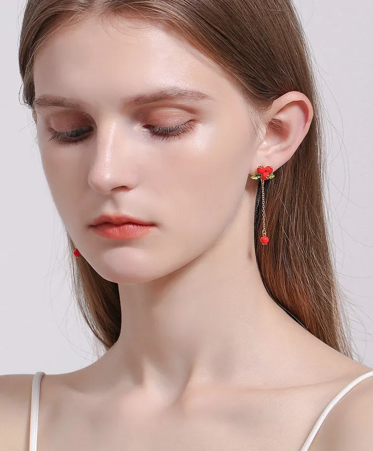 Cranberry Earrings