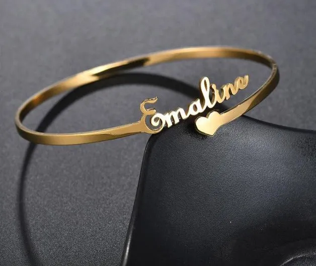 Customized Name Cuff Bangle Cartier Bracelet