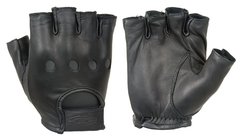 Damascus Premium Leather 1/2 Driving Gloves