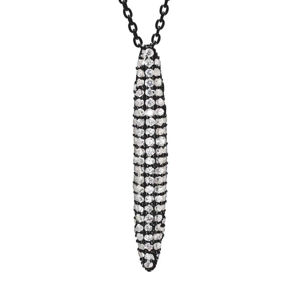 Dash Black Rhodium Pendant