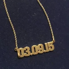 Date Necklace