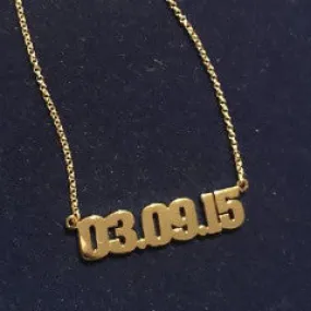 Date Necklace