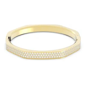 DEXTERA BANGLE, GOLD TONE PLATED