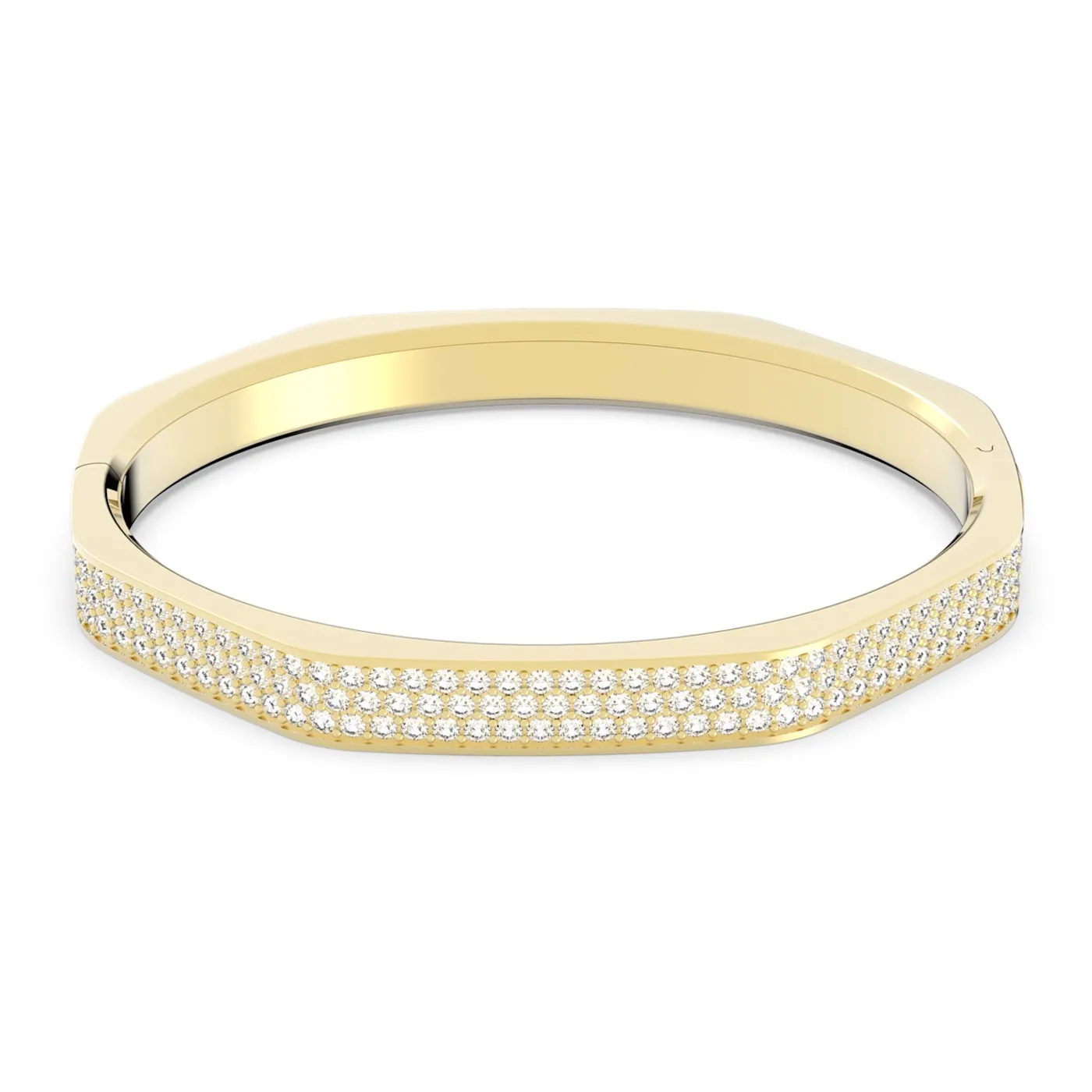 DEXTERA BANGLE, GOLD TONE PLATED