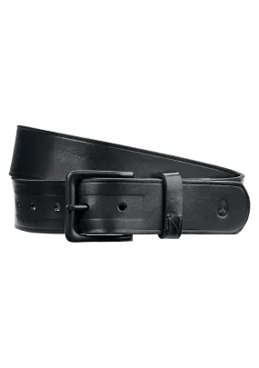 DNA Leather Belt - Black