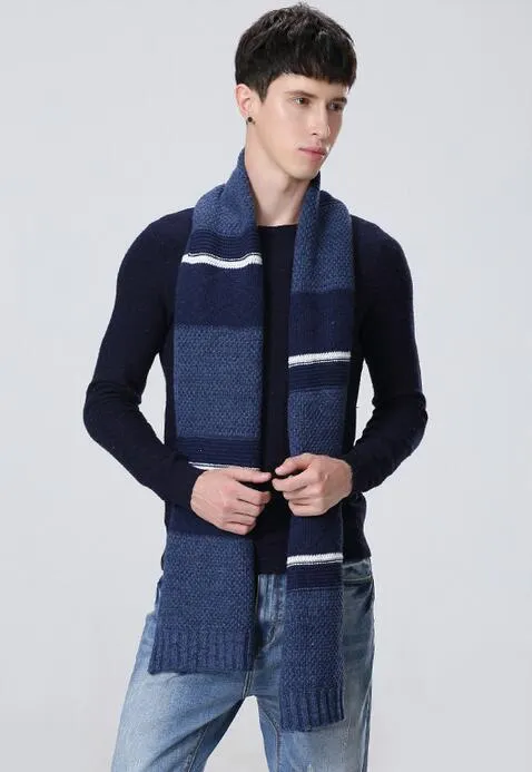 DOTAIN  WY03 Plaid Scarf for Men