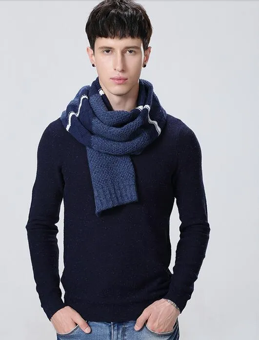 DOTAIN  WY03 Plaid Scarf for Men