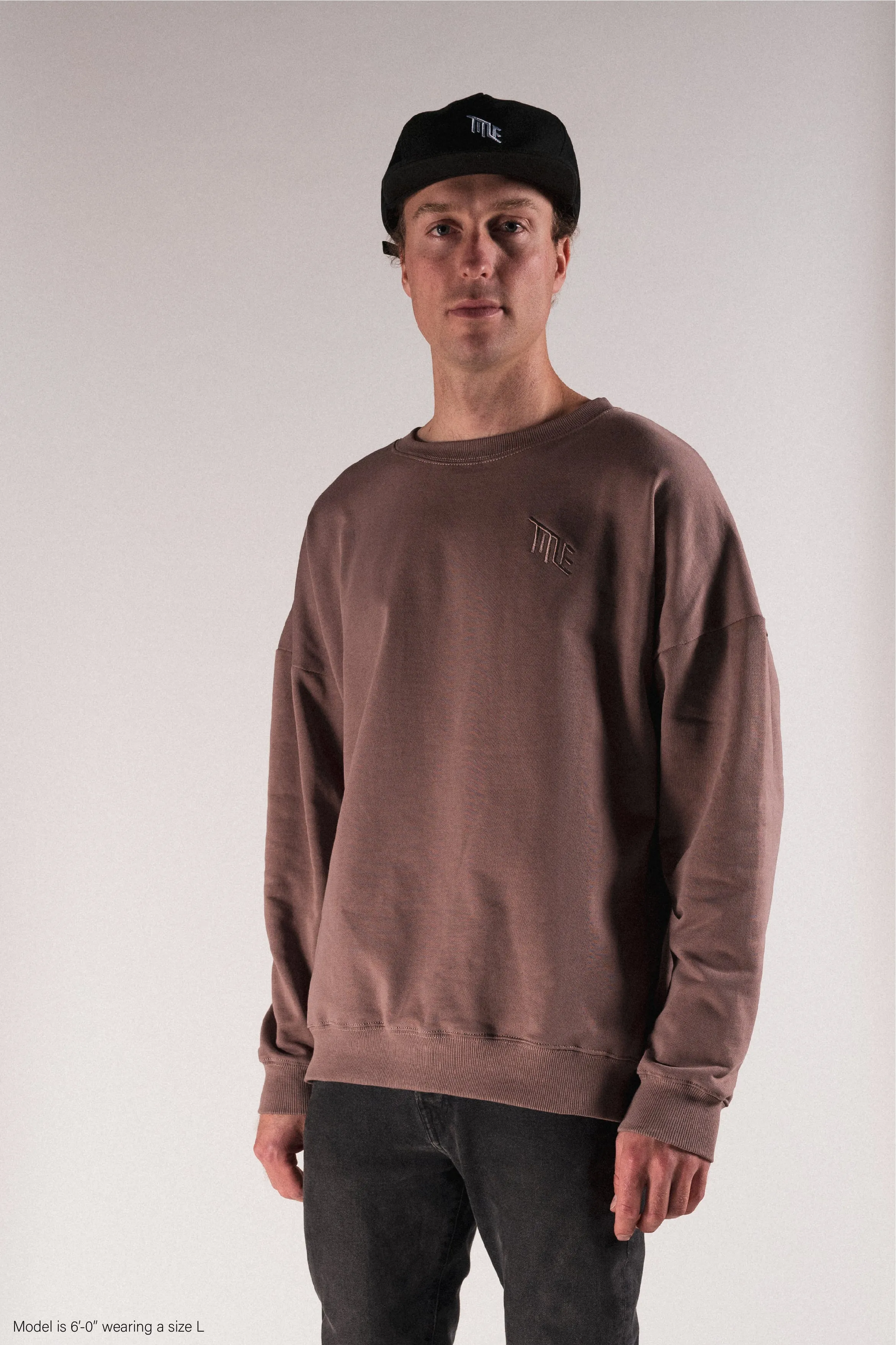 Drop Shoulder Pullover Crew