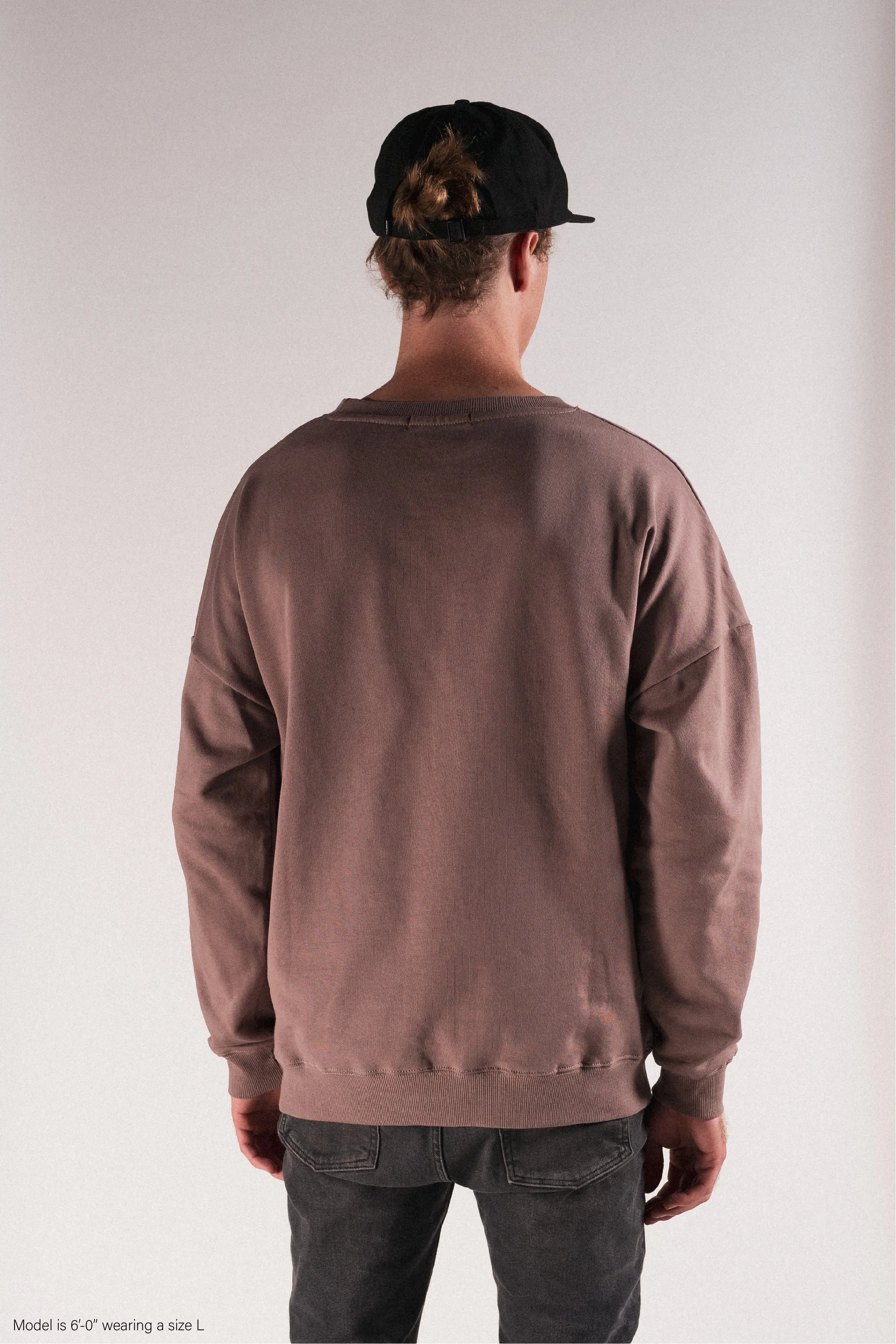 Drop Shoulder Pullover Crew