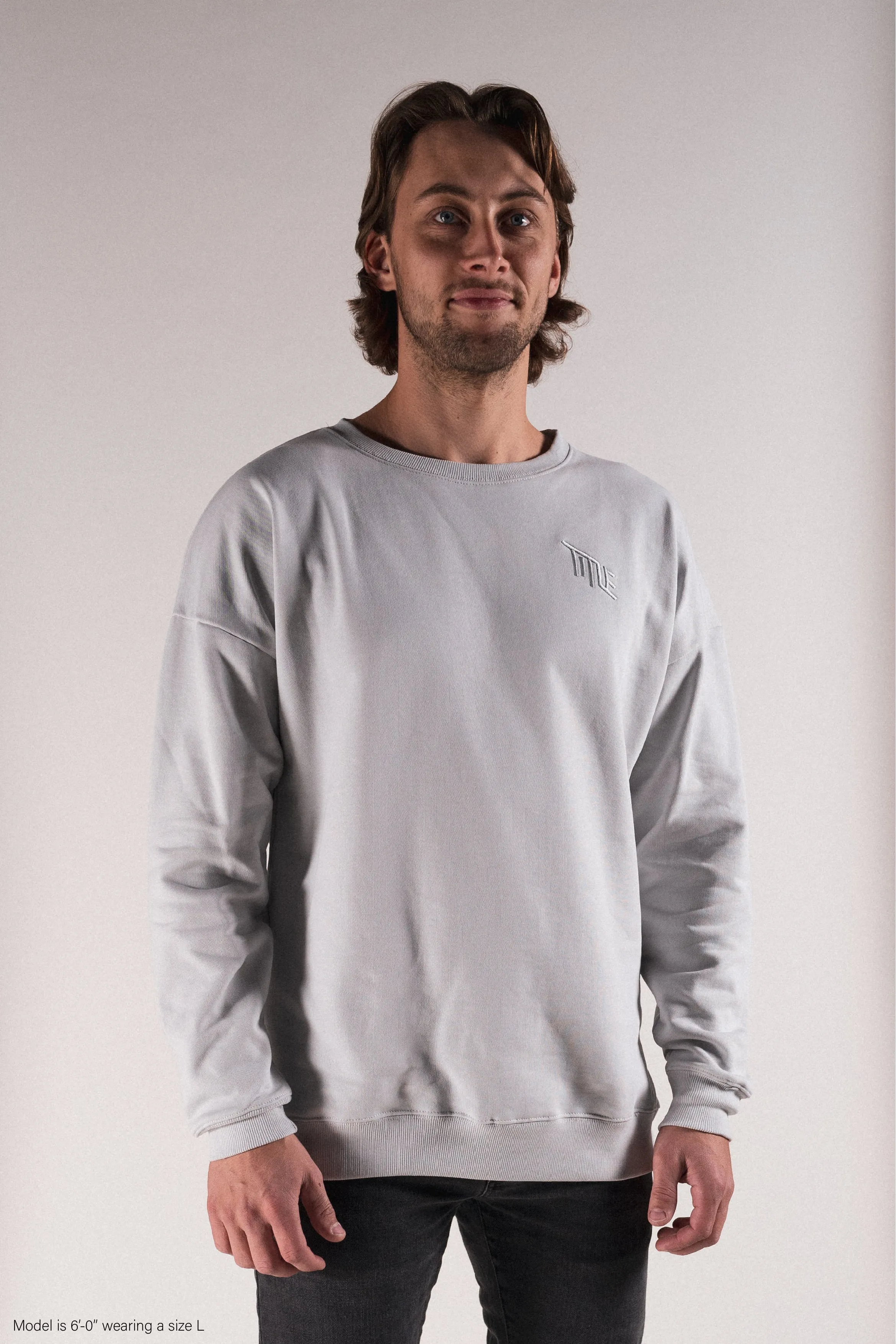 Drop Shoulder Pullover Crew