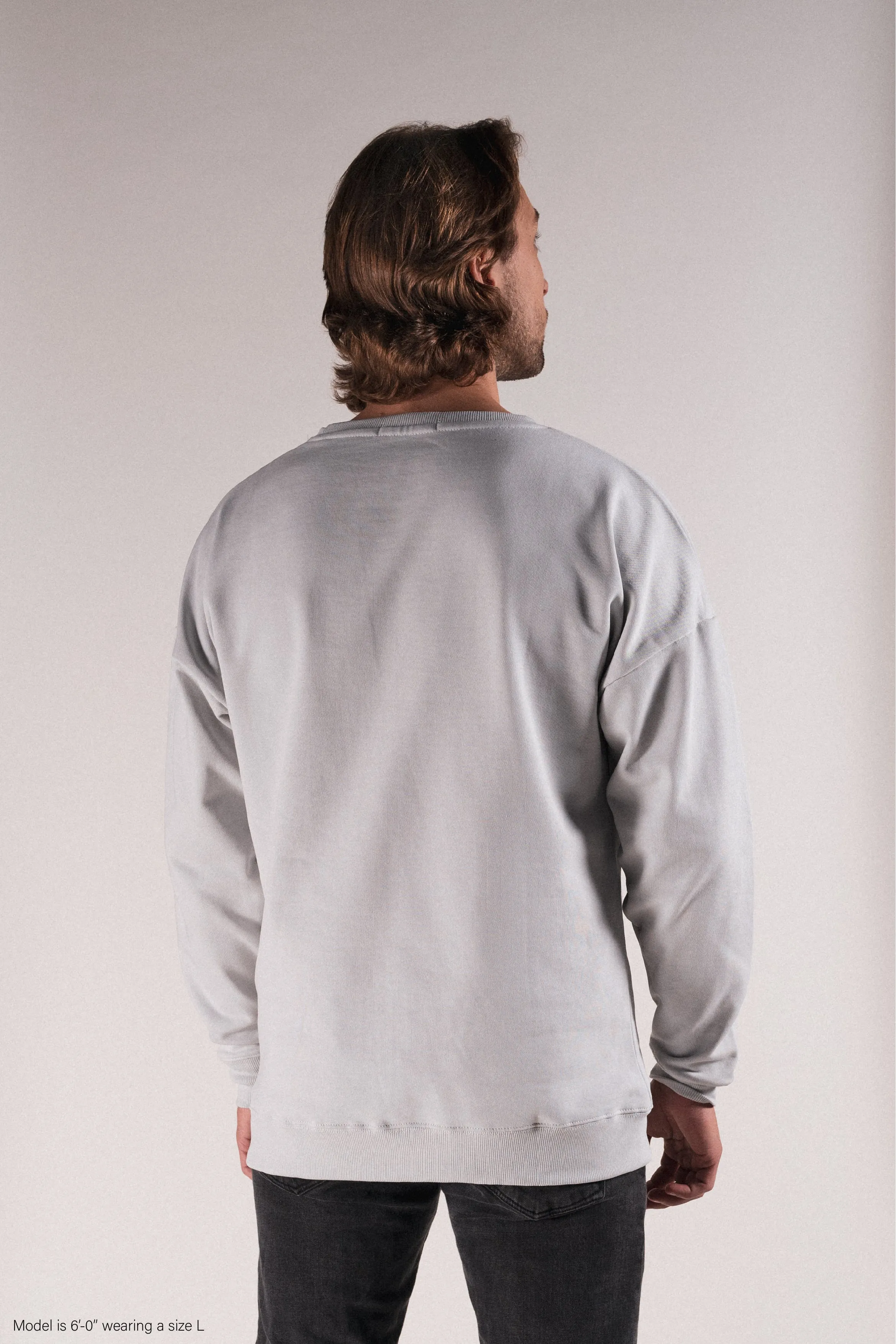 Drop Shoulder Pullover Crew