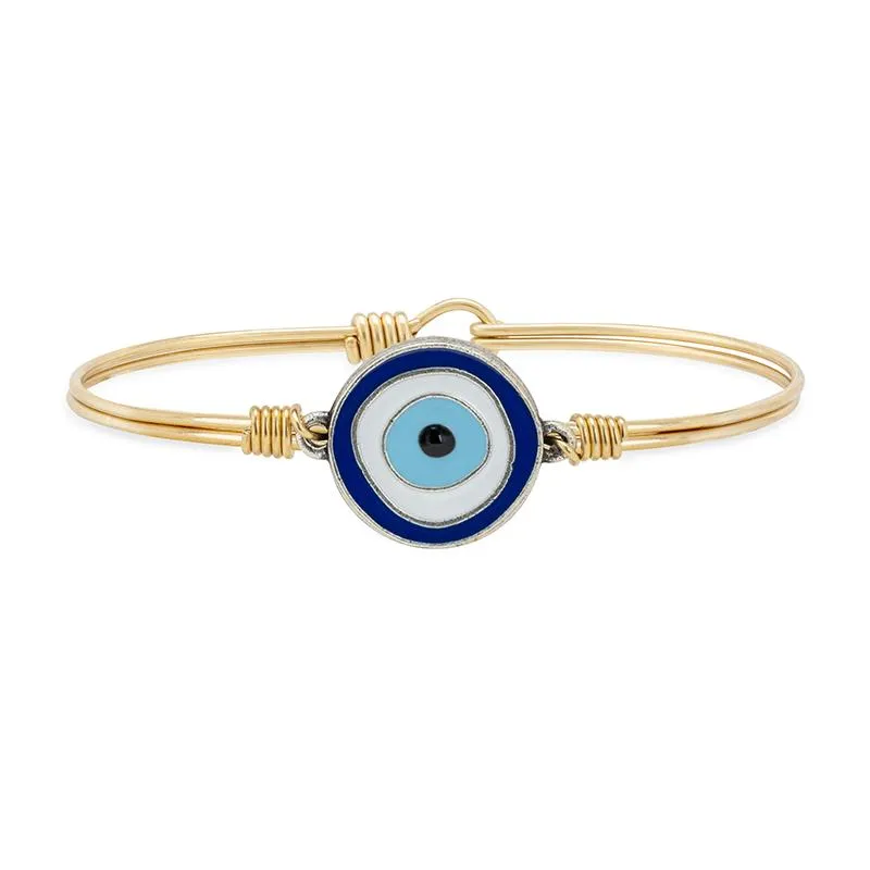 Evil Eye Amulet Bangle Bracelet