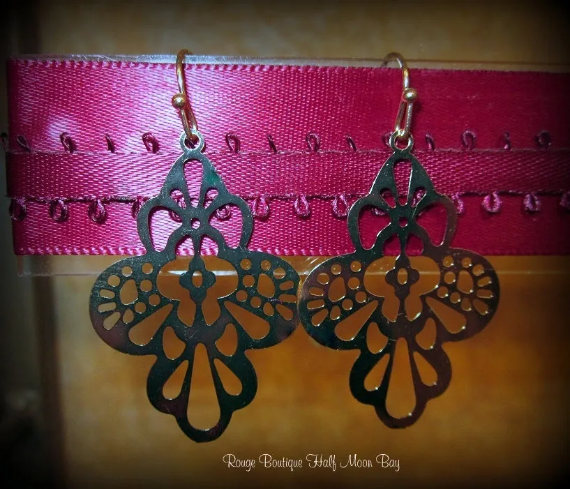 Filigree earrings