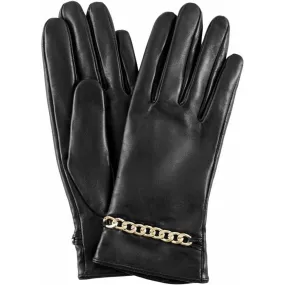 Gloves with golden chain / 15498 - Gold