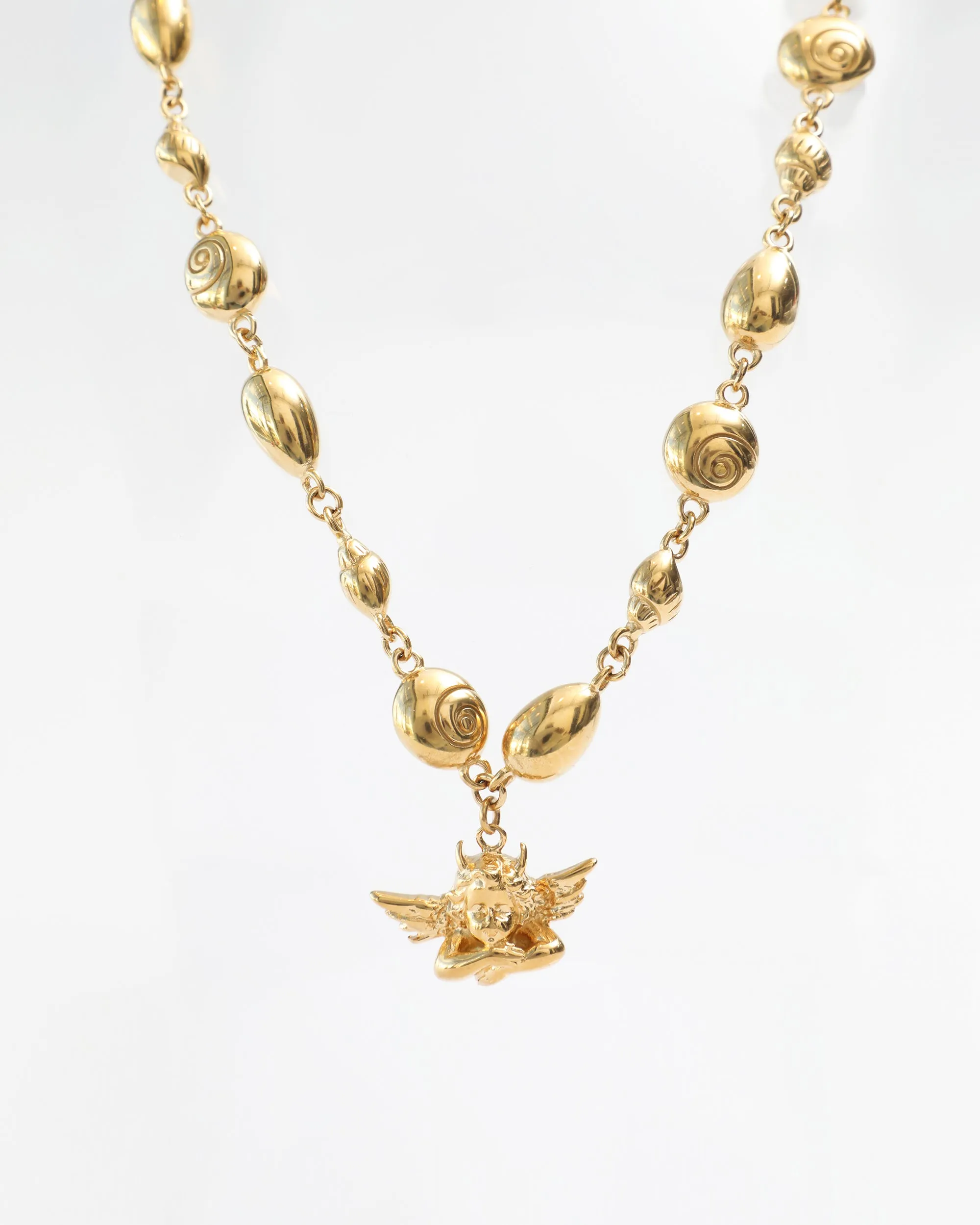 Gold Shell Necklace