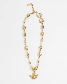 Gold Shell Necklace