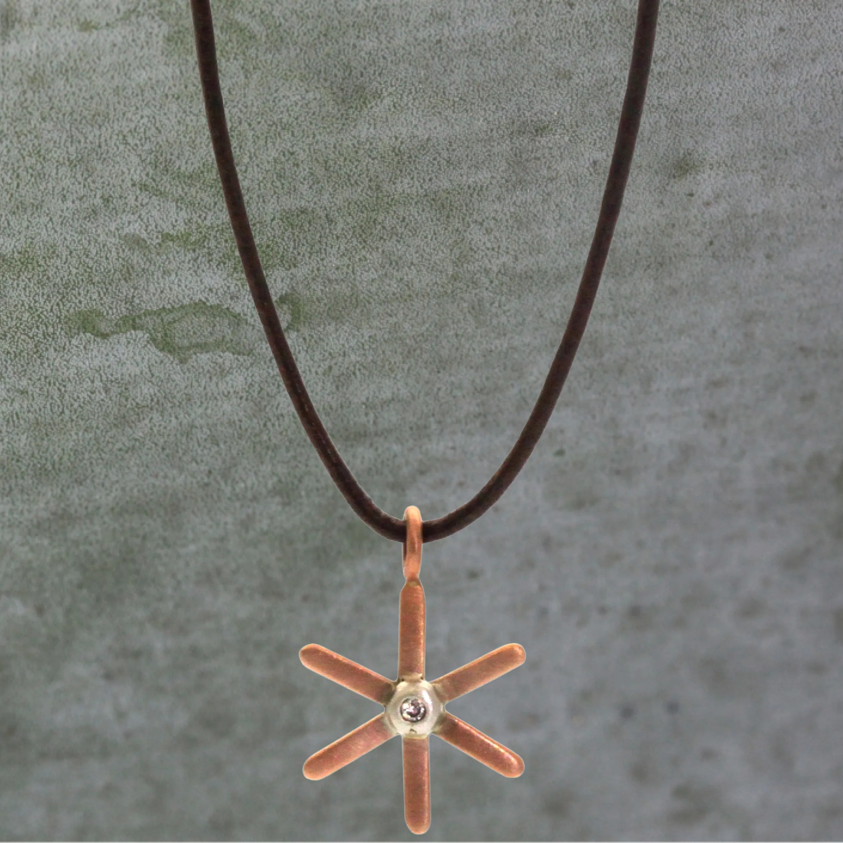 Gold Starburst Necklace