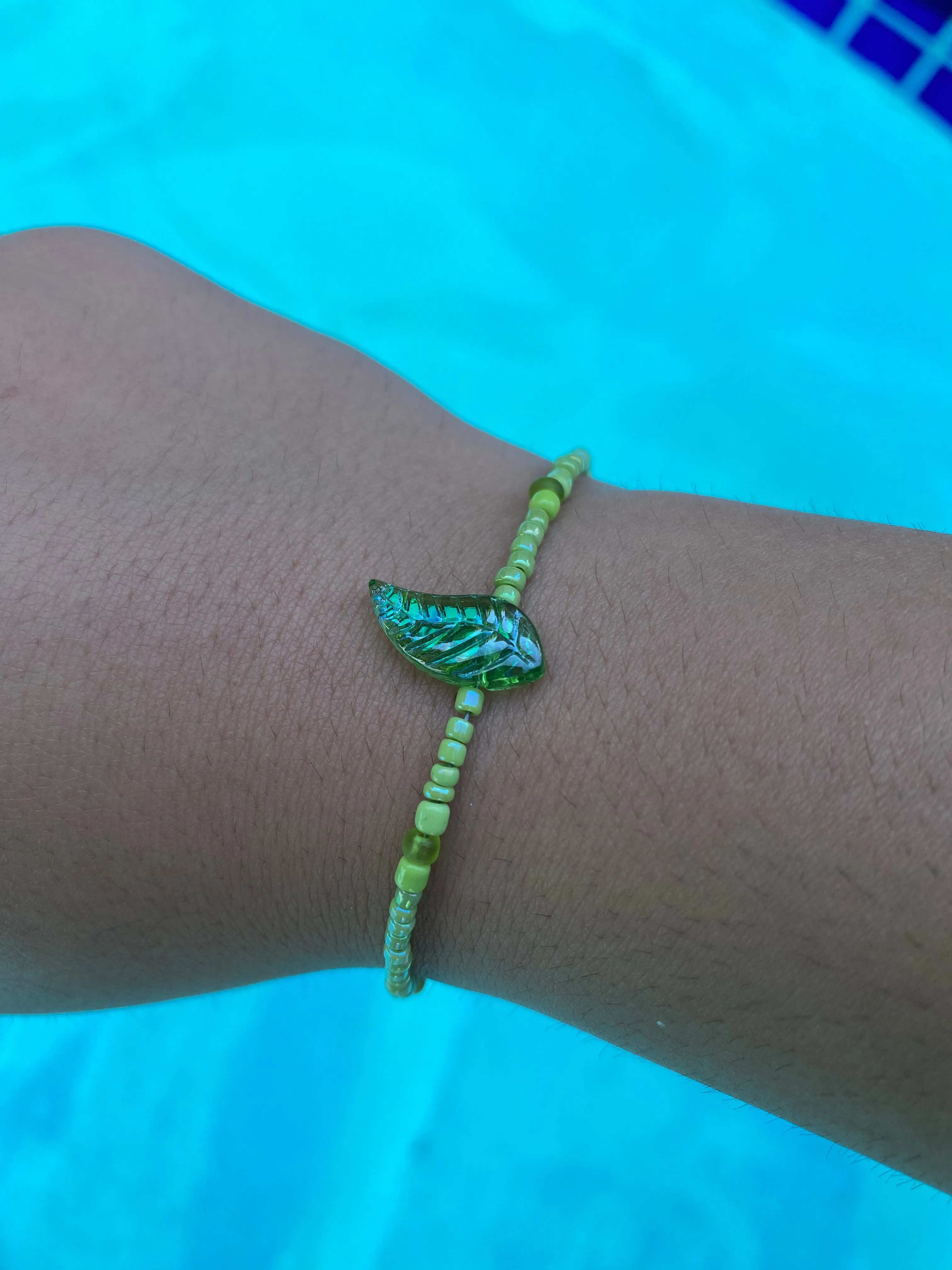 Green Leaf Bracelet